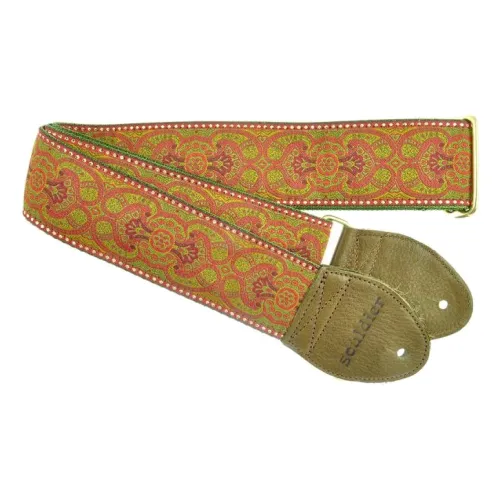 Souldier Arabesque - Red — ģitāras siksna Souldier Arabesque - Red — ģitāras siksna