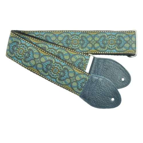 Souldier Arabesque - Turquoise — ģitāras siksna Souldier Arabesque - Turquoise — ģitāras siksna
