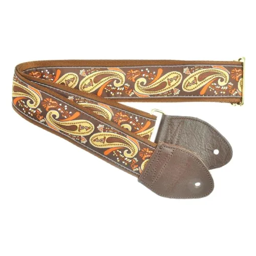 Souldier Paisley - Brown — ģitāras siksna Souldier Paisley - Brown — ģitāras siksna