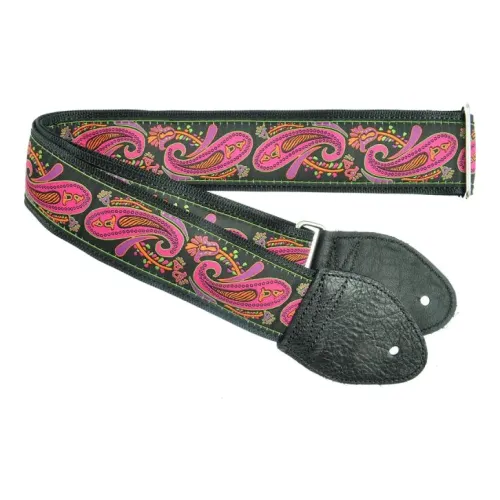 Souldier Paisley - Magenta — ģitāras siksna