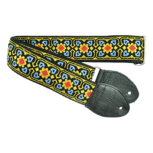 Souldier Fillmore - Blue/Yellow — ģitāras siksna Souldier Fillmore - Blue/Yellow — ģitāras siksna