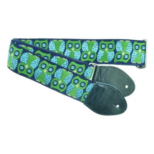 Souldier Owls - Navy — ģitāras siksna Souldier Owls - Navy — ģitāras siksna