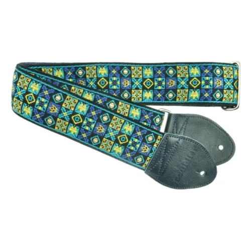 Souldier Woodstock - Blue — ģitāras siksna Souldier Woodstock - Blue — ģitāras siksna