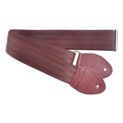 Souldier Seatbelt Burgundy — ģitāras siksna Souldier Seatbelt Burgundy — ģitāras siksna