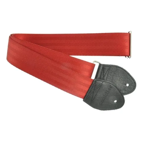 Souldier Seatbelt Dark Red — ģitāras siksna Souldier Seatbelt Dark Red — ģitāras siksna