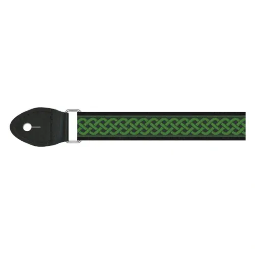 Souldier Celtic Knot - Green — mandolīnas siksna Souldier Celtic Knot - Green — mandolīnas siksna