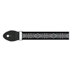 Souldier Eisley - White/Black — mandolīnas siksna Souldier Eisley - White/Black — mandolīnas siksna