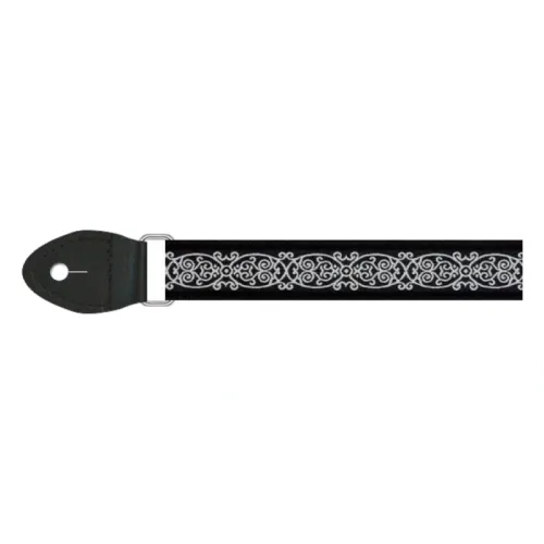 Souldier Eisley - White/Black — mandolīnas siksna Souldier Eisley - White/Black — mandolīnas siksna