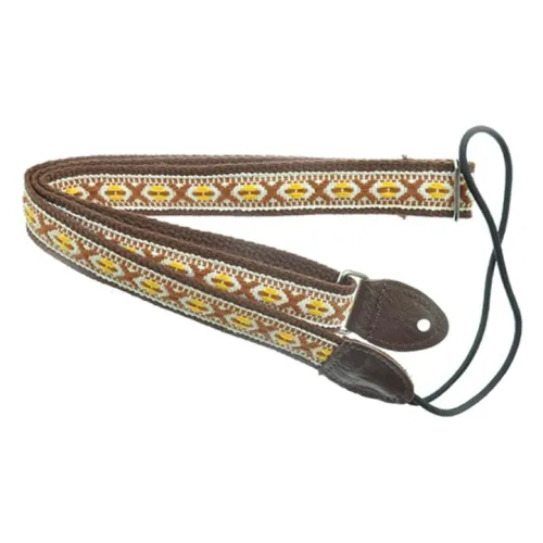 Souldier Laredo - Brown/Yellow — mandolīnas siksna Souldier Laredo - Brown/Yellow — mandolīnas siksna