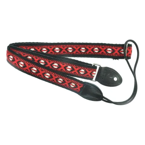 Souldier Laredo - Red/Black — mandolīnas siksna Souldier Laredo - Red/Black — mandolīnas siksna