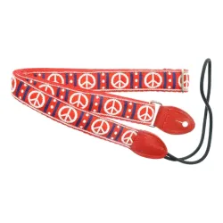 Souldier Peace - Red — mandolīnas siksna Souldier Peace - Red — mandolīnas siksna