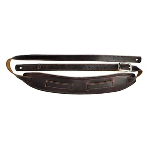 Souldier Saddle Strap - Mahogany — ģitāras siksna