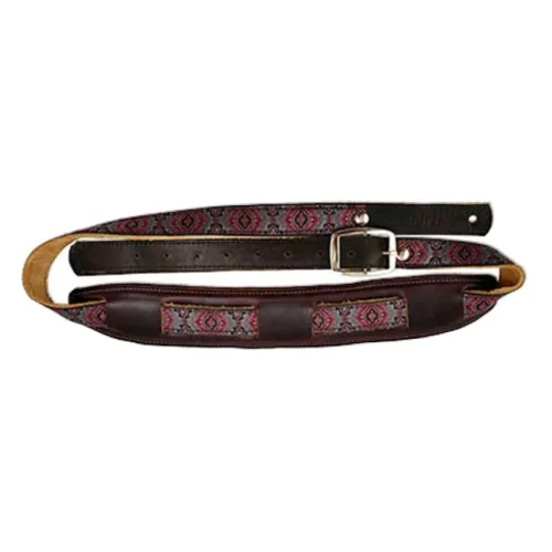 Souldier Saddle Strap - Jaipur - Grey — ģitāras siksna