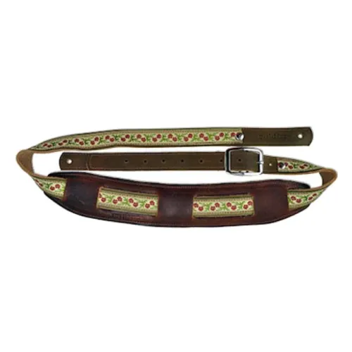 Souldier Saddle Strap - Petunia - Yellow — ģitāras siksna Souldier Saddle Strap - Petunia - Yellow — ģitāras siksna
