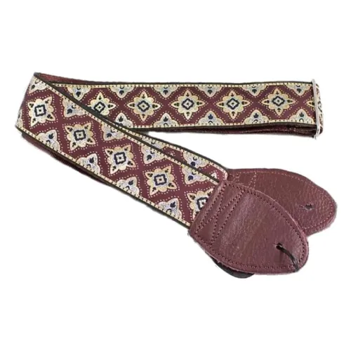 Souldier Regal - Maroon — ģitāras siksna Souldier Regal - Maroon — ģitāras siksna