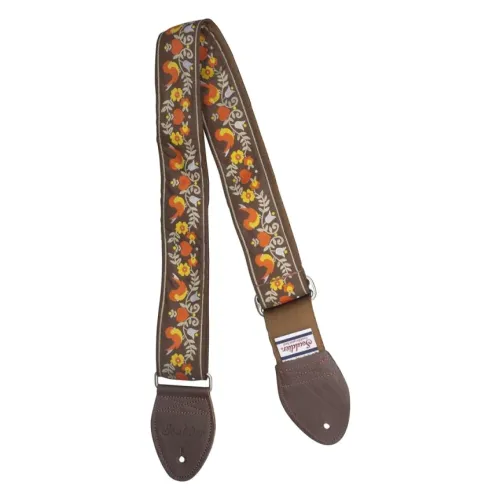 Souldier Lovebirds Brown — ģitāras siksna Souldier Lovebirds Brown — ģitāras siksna
