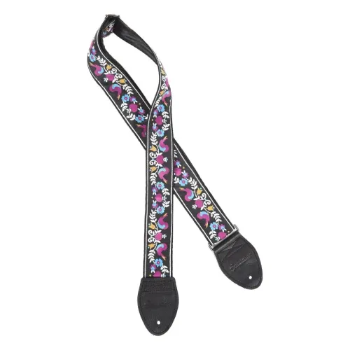 Souldier Lovebirds Black — ģitāras siksna Souldier Lovebirds Black — ģitāras siksna