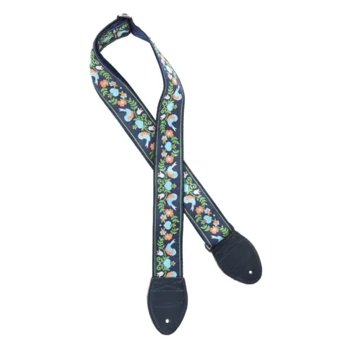 Souldier Lovebirds Blue — ģitāras siksna Souldier Lovebirds Blue — ģitāras siksna