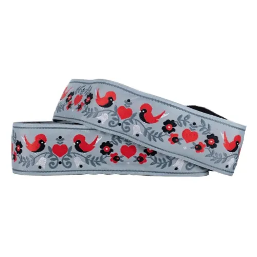 Souldier Lovebirds Grey — ģitāras siksna Souldier Lovebirds Grey — ģitāras siksna
