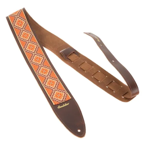 Souldier Torpedo Rustic - Orange — ģitāras siksna