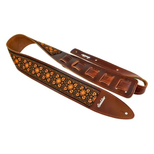Souldier Torpedo Fillmore Brown/Orange — ģitāras siksna Souldier Torpedo Fillmore Brown/Orange — ģitāras siksna