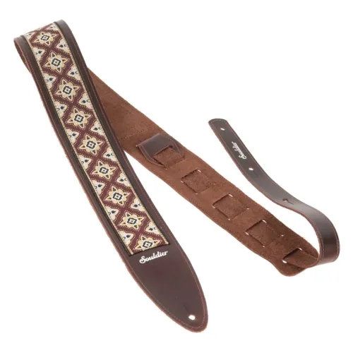 Souldier Torpedo Regal - Maroon — ģitāras siksna Souldier Torpedo Regal - Maroon — ģitāras siksna