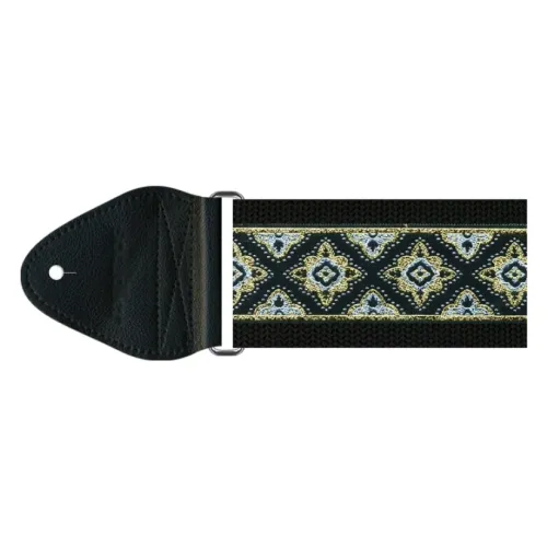 Souldier Regal - Black — basģitāras siksna Souldier Regal - Black — basģitāras siksna