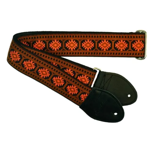 Souldier Pillar Brown & Orange — ģitāras siksna Souldier Pillar Brown & Orange — ģitāras siksna