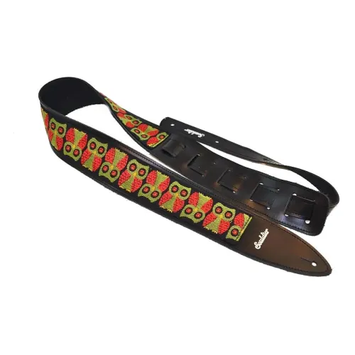 Souldier Torpedo Owls - Olive — ģitāras siksna Souldier Torpedo Owls - Olive — ģitāras siksna