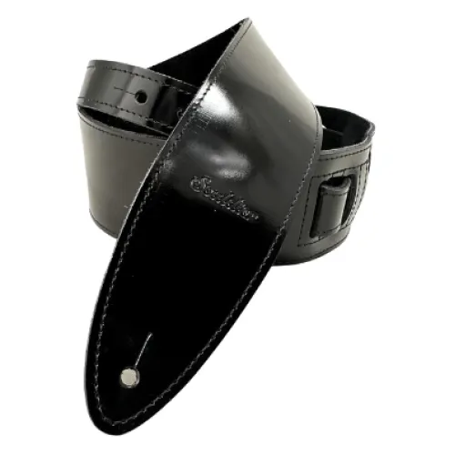 Souldier Patent Leather - Padded 3-Ply Bass — basģitāras siksna Souldier Patent Leather - Padded 3-Ply Bass — basģitāras siksna