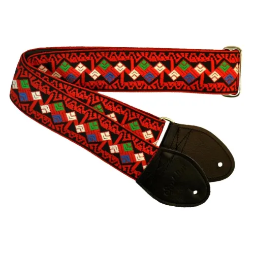Souldier Clapton - Red — ģitāras siksna Souldier Clapton - Red — ģitāras siksna