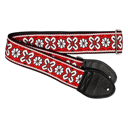 Souldier Greenwich - Red — ģitāras siksna Souldier Greenwich - Red — ģitāras siksna
