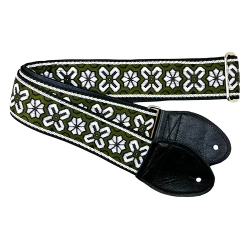 Souldier Greenwich - Olive — ģitāras siksna Souldier Greenwich - Olive — ģitāras siksna