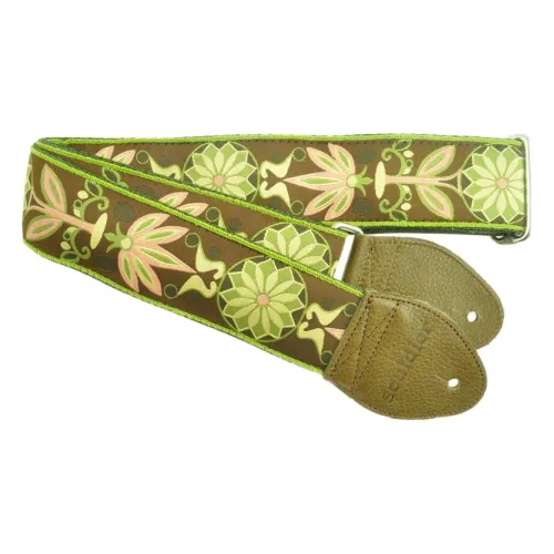 Souldier Daisy - Olive (vinyl tabs) — ģitāras siksna Souldier Daisy - Olive (vinyl tabs) — ģitāras siksna