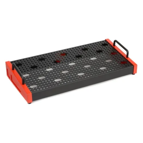 Temple Audio SOLO-18 Pedalboard - Temple Red — pedāļu dēlis Temple Audio SOLO-18 Pedalboard - Temple Red — pedāļu dēlis