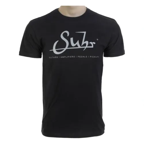 Suhr T-Shirt, Mens Crew, Logo, Black — apģērbs Suhr T-Shirt, Mens Crew, Logo, Black — apģērbs