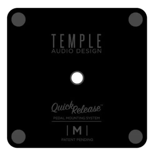 Temple Audio Quick Release Pedal Plate - Medium — pedāļu dēļa piederums Temple Audio Quick Release Pedal Plate - Medium — pedāļu dēļa piederums