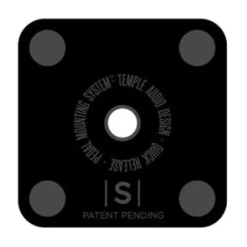 Temple Audio Quick Release Pedal Plate - Small — pedāļu dēļa piederums Temple Audio Quick Release Pedal Plate - Small — pedāļu dēļa piederums
