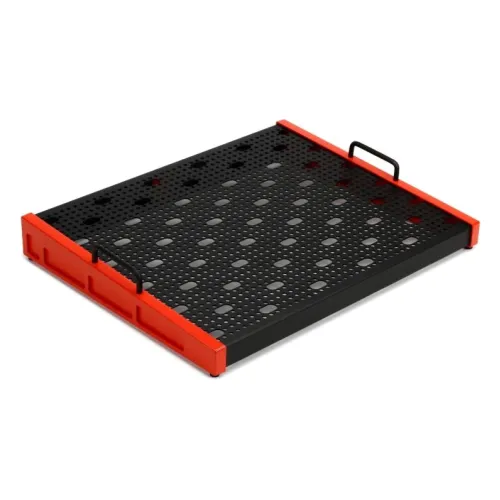 Temple Audio TRIO-21 Pedalboard - Temple Red — pedāļu dēlis Temple Audio TRIO-21 Pedalboard - Temple Red — pedāļu dēlis