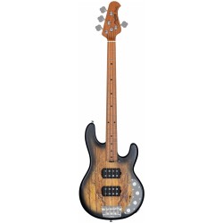 Sterling By Music Man StingRay RAY34HHSM Natural Burl Satin basģitāra Sterling By Music Man StingRay RAY34HHSM Natural Burl Satin basģitāra