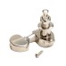 Kluson Modern Roundback Kidney 3+3 Nickel stīgu spriegotāji Kluson Modern Roundback Kidney 3+3 Nickel stīgu spriegotāji