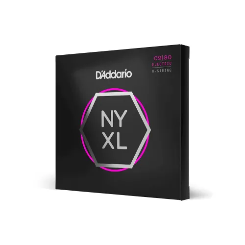 D’Addario NYXL0980 NYXL 9–80 — 8 stīgu elektriskās ģitāras stīgas D’Addario NYXL0980 NYXL 9–80 — 8 stīgu elektriskās ģitāras stīgas