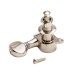 Kluson Modern Roundback Oval 6L Nickel stīgu spriegotāji Kluson Modern Roundback Oval 6L Nickel stīgu spriegotāji