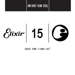 Elixir 13015 Plain Single 015 stīga Elixir 13015 Plain Single 015 stīga
