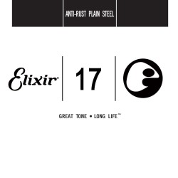 Elixir 13017 Plain Single 017 stīga Elixir 13017 Plain Single 017 stīga
