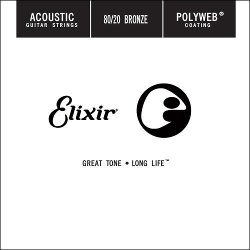 Elixir 13132 Acoustic Polyweb Single 032 stīga Elixir 13132 Acoustic Polyweb Single 032 stīga