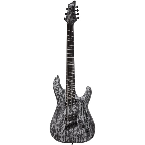 Schecter C-7 MS Silver mountain SVM ģitāra