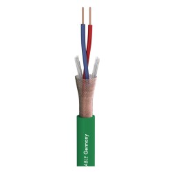 Sommer Microphone Cable Stage 22 green vads Sommer Microphone Cable Stage 22 green vads