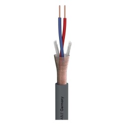 Sommer Microphone Cable Stage 22 icy grey vads Sommer Microphone Cable Stage 22 icy grey vads