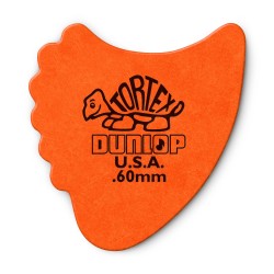 Dunlop Tortex Fin orange .60MM (72-BAG) mediatoru paka Dunlop Tortex Fin orange .60MM (72-BAG) mediatoru paka